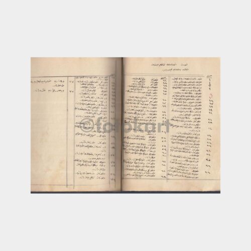Osmanlıca El Yazması Nadir Defter (85 Sayfa)