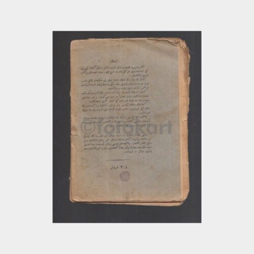 1898 Osmanlıca Fasikül (50-91. Sayfalar Arası) - Görsel 2