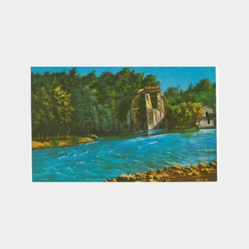 Antakya Asi Nehri Değirmeni - Ressam Tablo Kartpostal