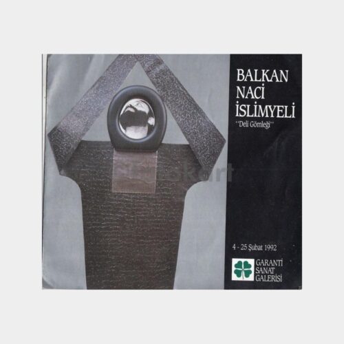 1992 Ressam Balkan Naci İslimyeri Sergi Broşürü