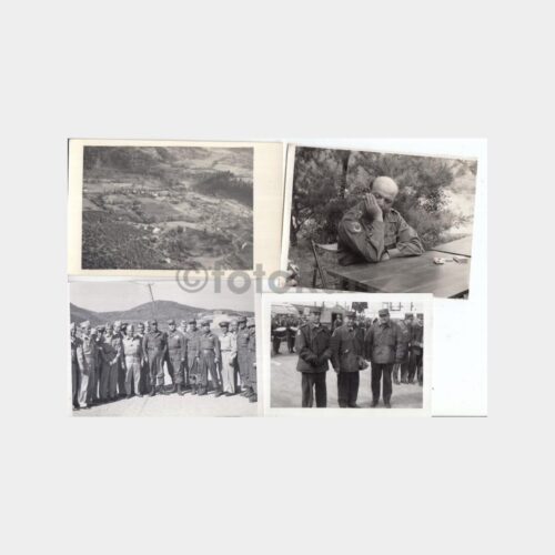 1958 Türk Subay Kore Eğitim Albümü 52 Adet Fotoğraf