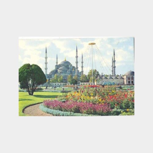 1977 Sultanahmet Camii Görünüş Kartpostal