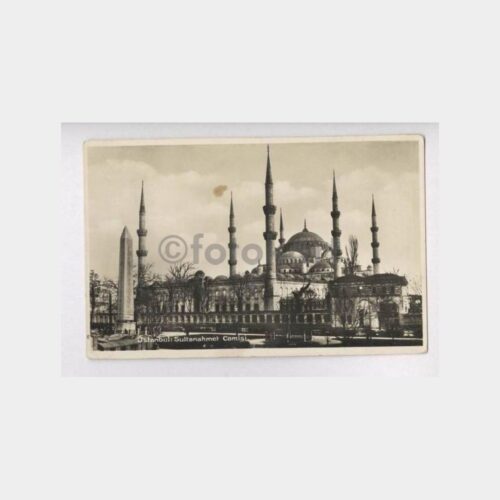 Sultanahmet Camii Görünüş Kartpostal