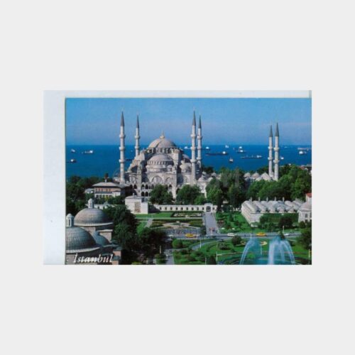 1990 Sultanahmet Camii Görünüş Kartpostal