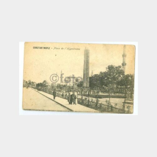 1910 Sultanahmet Hipodrom Görünüş Kartpostal