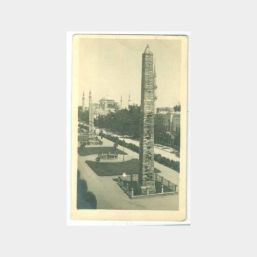 1930 Sultanahmet Dikilitaş Konulu Kartpostal