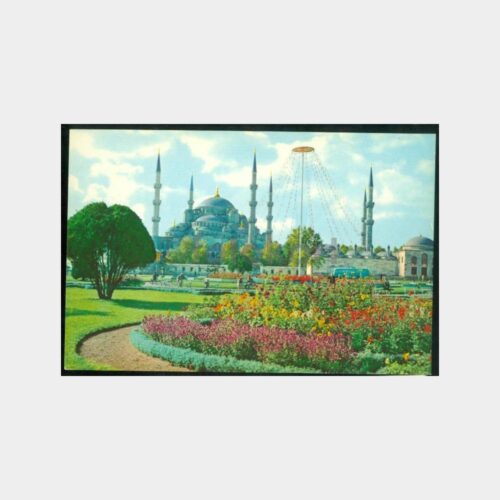 1976 Sultanahmet Camii Görünüş Kartpostal
