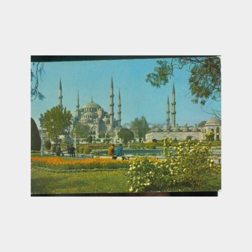 1974 Sultanahmet Camii Görünüş Kartpostal