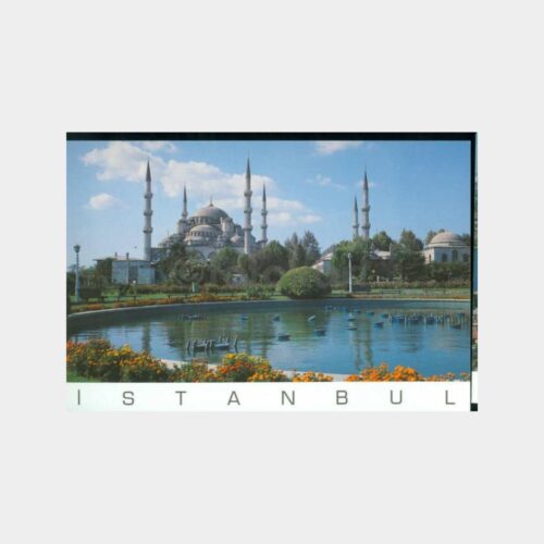 1990 Sultanahmet Camii Görünüş Kartpostal