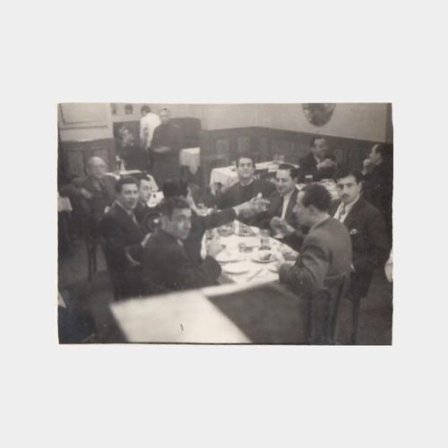 1947 Taksim Yemek Kültürü Konulu Fotoğraf