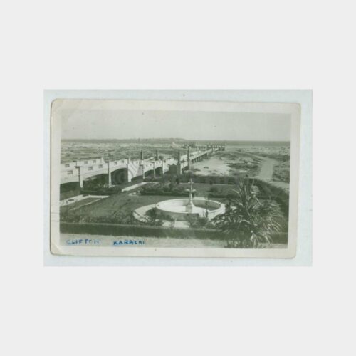 1950 Karaçi Damgalı - Dil Tarih Coğrafya Fak. Adresli Kart - Görsel 2