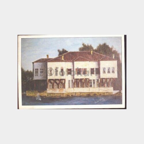 Kanlıca Tarihi Köşk Tablo Tebrik Kartı