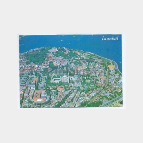 İstanbul Tarihi Yarımada Görünüş Kartpostal