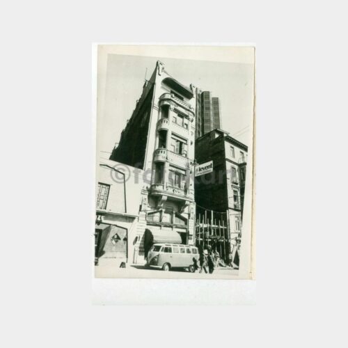 1980 Beyoğlu İstiklal Cad Tarihi Bina Fotoğraf