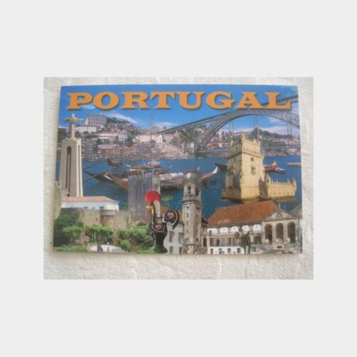 Portekiz Tarihi Yerler Konulu Yabancı Kartpostal