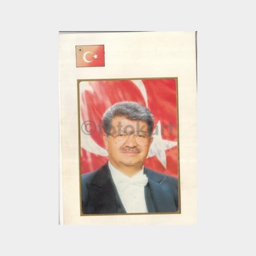 Turgut Özal - İmzalı Yeni Yıl Tebrik Kartı