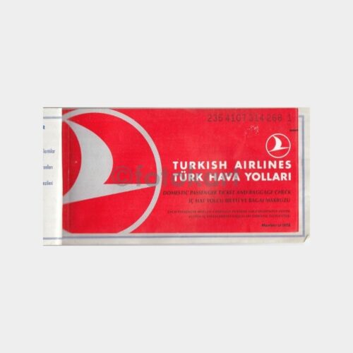 1994 VIP Turizm 2 Adet THY Uçak Bileti (İstanbul-Antalya)