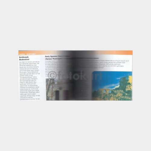 2001 Tarsus Turizm Cep Kitapçığı - Görsel 2
