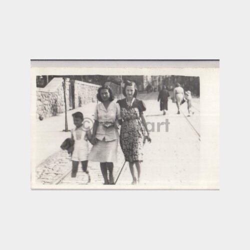 1938 Üsküdar Doğancılar Tramvay Yolu Konulu Fotoğraf
