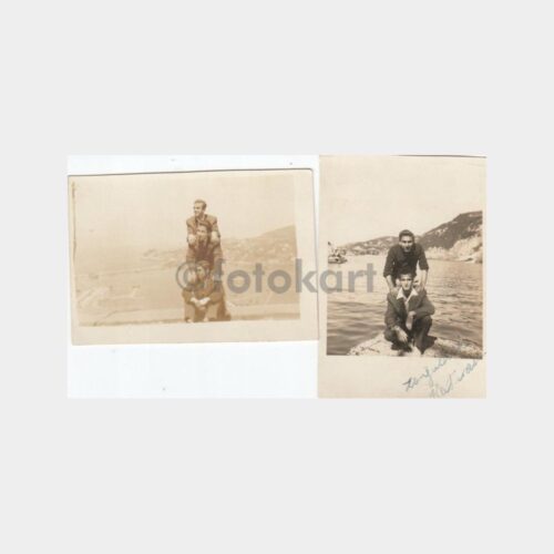 1952 Zonguldak Hatırası Konulu 2 Adet Fotoğrafı
