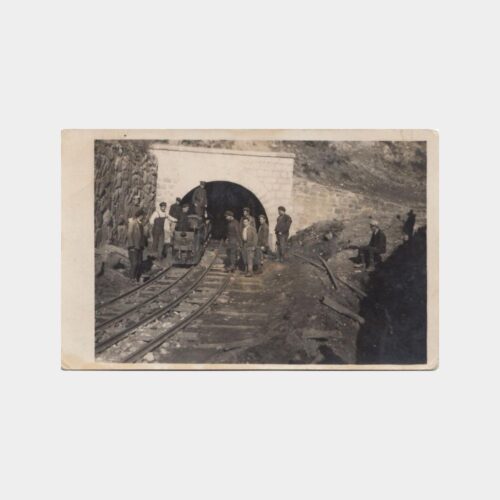 1930 Zonguldak Kömür Ocak Dekovil Hattı Fotokart
