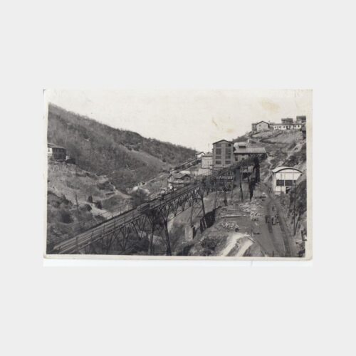 1930 Zonguldak Kömür Yıkama Teleferik Hattı Fotokart