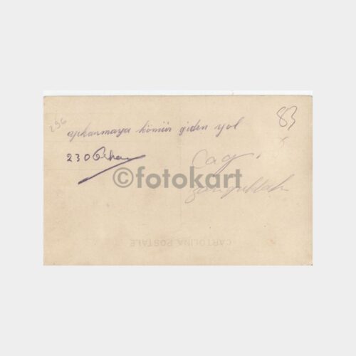 1930 Zonguldak Kömür Yıkama Teleferik Hattı Fotokart - Görsel 2