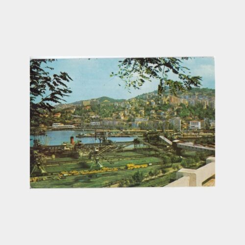 1974 Zonguldak Rıhtımı Görünüş Kartpostal