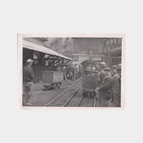 1960 Zonguldak Üzülmez Kömür Kuyusu Konulu Fotoğraf
