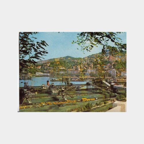 1975 Zonguldak Liman Görünüş Kartpostal