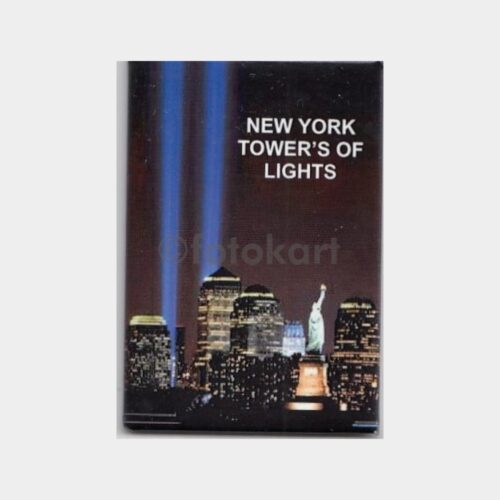 New York Towers of Lights ABD 2 Adet Magnet - Görsel 2