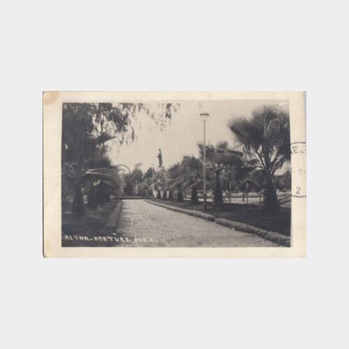 1952 Adana Park Damgalı -İnegöl Adresli- Kartpostal
