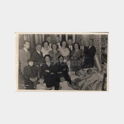1958 İstanbul Sünnet Çocuğu Ailesi Fotoğraf