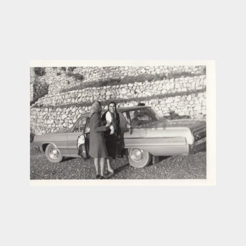 1960 Eski Otomobil Aile Görünüş Fotoğraf