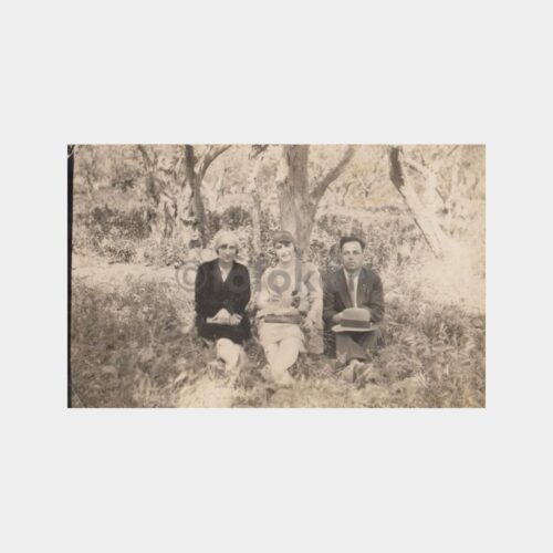 1930 Aile Piknik Mesire Konulu Fotoğraf