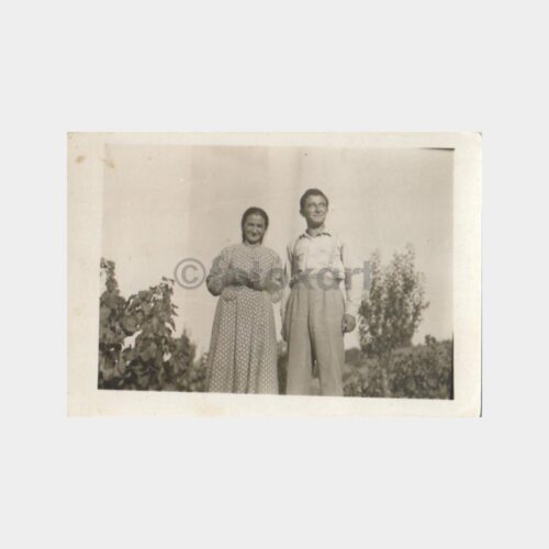 1954 Kütahya Simav Aile Fotoğraf