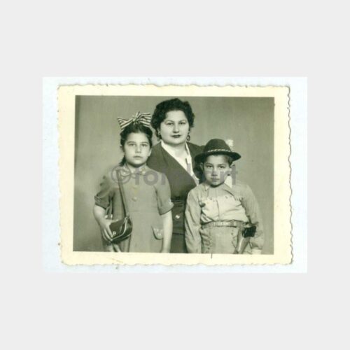 1957 Çankırı - Aile Stüdyo Fotoğrafı