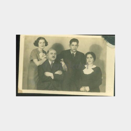 1933 Foto Phebus Stüdyo Aile Fotoğraf