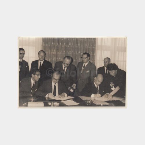 1964 Türk Alman Kredi Anlaşması Elçi Settar İlksel Fotoğraf