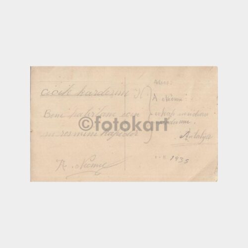 1935 Antalya Çocuk Giyim Kültürü Konulu Fotoğraf - Görsel 2
