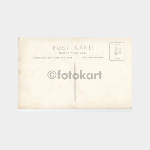 1938 Antalya Şelale Falezler Konulu Fotokart - Görsel 2