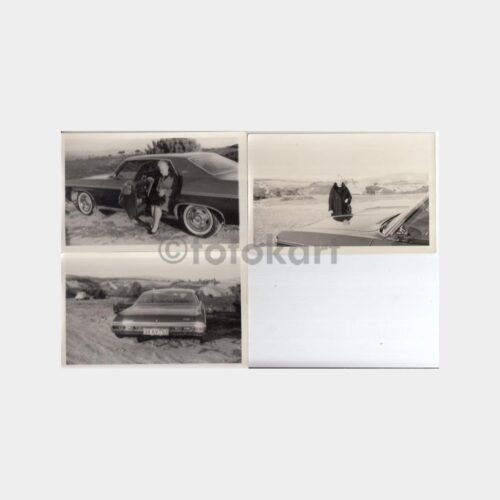 1969 Ayazağa Otomobil Konulu 3 Adet Fotoğraf
