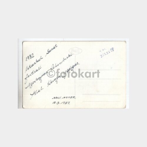 1982 Azerbaycan Kafkas Ekibi Konulu Nadir Fotoğraf - Görsel 2