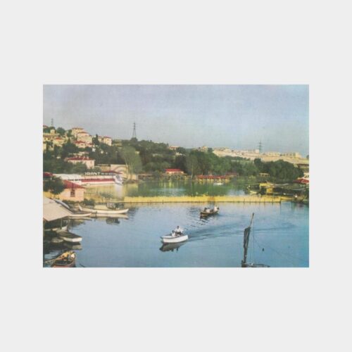1970 Beykoz Sahili Konulu Kartpostal