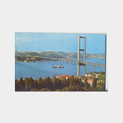 Boğaziçi Köprüsü Beylerbeyi'nden Görünüş Kartpostal