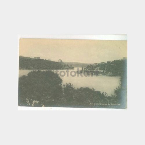 1920 Boğaziçi Beylerbeyi Görünüş Kartpostal