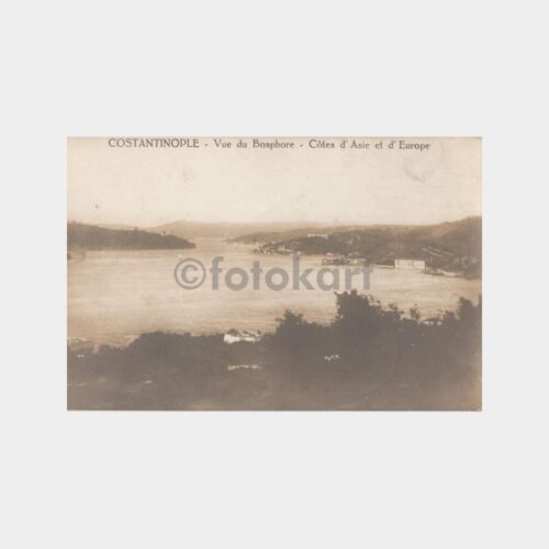 1922 Boğaziçi Beylerbeyi Sırtları Konulu Kartpostal
