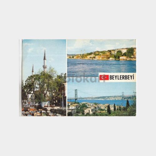 1978 İstanbul Beylerbeyi Görünüş Kartpostal