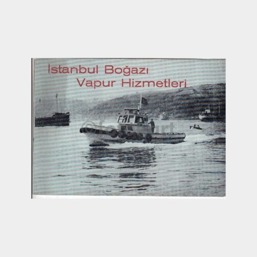 1970 İstanbul Boğazı Vapur Hizmetleri Büyükdere Tebrik Kartı