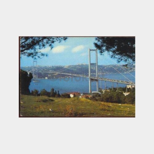 Boğaziçi Köprüsü Beylerbeyi'nden Görünüş Kartpostal